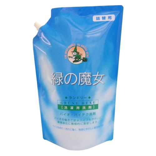 ミマスクリ-ン 緑の魔女 ランドリー つめかえ用 (2L) ドイツ生まれ 地球にやさしい 蛍光増白剤無配合