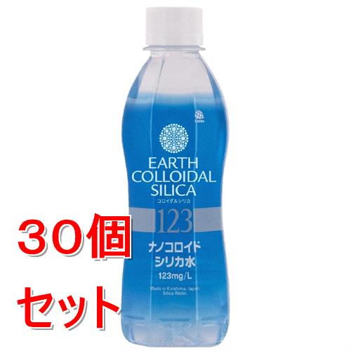 《ケース販売》 アース製薬 アースコロイダルシリカ123 (300mL)×30個セット シリカ水 霧島 ミネラル デトックス【送料無料】 ※軽減税率対象商品