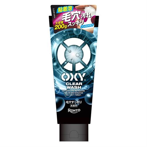 ロート製薬 オキシー クリアウォッシュ 大容量 200g 洗顔