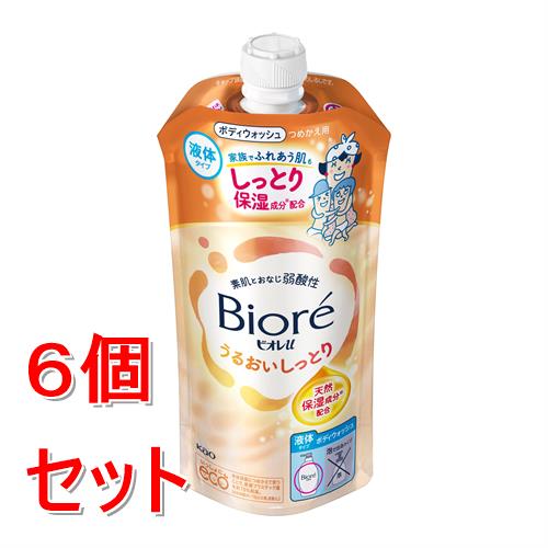 《セット販売》 花王 ビオレU うるおいしっとり つめかえ用 320ml×6個セット