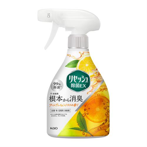 花王 リセッシュ除菌ＥＸ　アールグレイ＆シトラスの香り　本体　３７０ｍＬ　消臭芳香剤