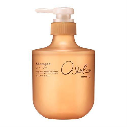 花王 メリットオソロ　シャンプー　ポンプ　(４５０ｍＬ) ガーデニア＆サボンの香り 子供 家族 風呂 髪 頭皮