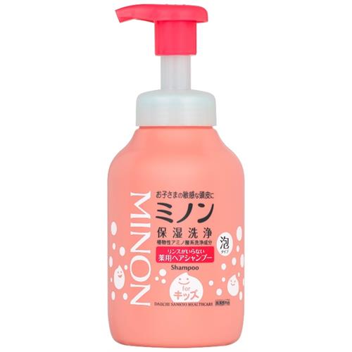 第一三共 ミノン リンスがいらない薬用ヘアシャンプー380ml ベビー キッズ【医薬部外品】