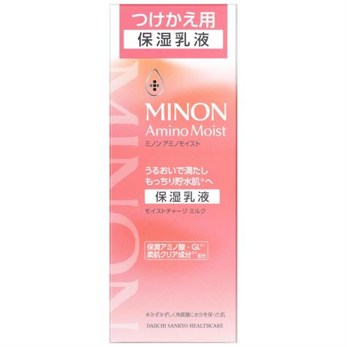 第一三共 ミノン アミノモイスト モイストチャージ ミルク つけかえ用 (100g) 敏感肌 乳液