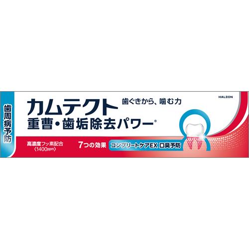 Haleonジャパン カムテクト コンプリートケアEX 口臭予防〈1400ppm〉 105g 薬用ハミガキ 歯磨き粉【医薬部外品】