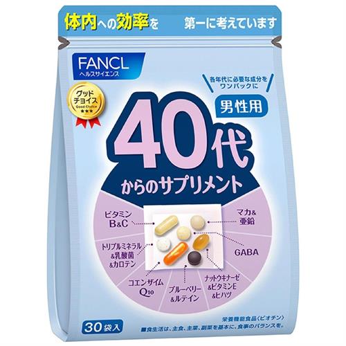 ファンケル　４０代からのサプリメント　男性用　(７粒×３０袋) 栄養機能食品 FANCL ※軽減税率対象商品