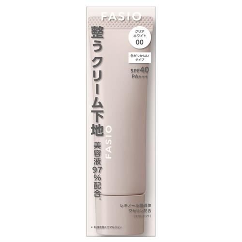 コーセー ファシオ　うるおい整う　クリーム下地　＃000 ツヤ肌