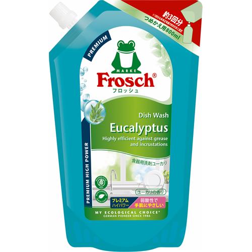 旭化成 フロッシュ食器用洗剤 ユーカリプレミアム 詰替え用 800mL