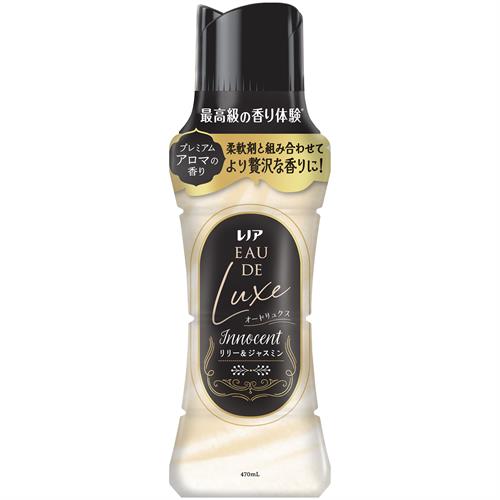P&G レノアオードリュクスアロマジュエル イノセントリリー&ジャスミンの香り本体 (470mL) 柔軟剤 香り付けビーズ