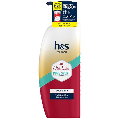 P&G h&sformenゴールド2in1SPオールドスパイスポンプ(350g) スカルプシャンプー【医薬部外品】