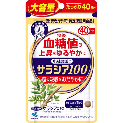 小林製薬 小林サラシア100 (40日分)大容量※軽減税率対象商品