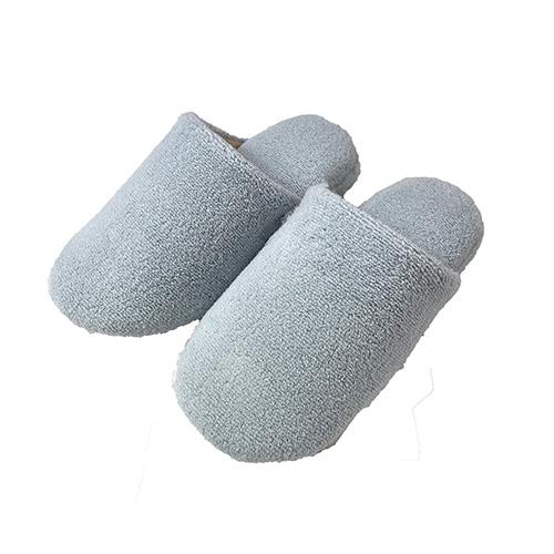 やまと工業 ふわリックスMムジ　ミストブルー スリッパ 洗える 男女兼用 ユニセックス 部屋履き