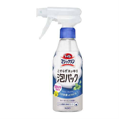 花王 トイレマジックリン こすらずスッキリ泡パック ウォーターミントの香り 本体 300mL トイレ用洗浄剤