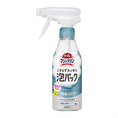 花王 トイレマジックリン こすらずスッキリ泡パック サボン&シトラスの香り 本体 300mL トイレ用洗浄剤 掃除