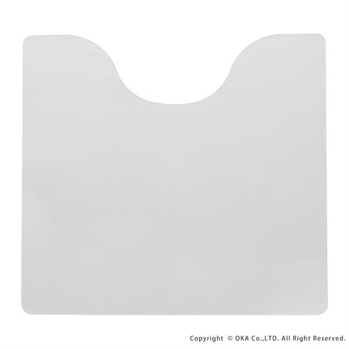 透明マット トイレマット (55×60cm) PVC