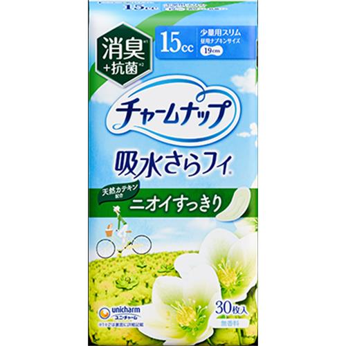 ユニ・チャーム チャームナップ吸水さらフィ少量用消臭30枚