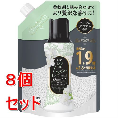 《セット販売》 P&G レノアオードリュクスアロマジュエル ホワイトジャスミンティーの香り つめかえ用特大サイズ 920mL ツルハグループ限定品×8個セット