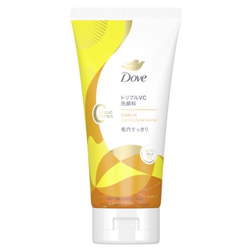 ユニリーバ ダヴ　トリプルVC　洗顔料　143g　洗顔フォーム うるおい 乾燥肌 毛穴 黒ずみ