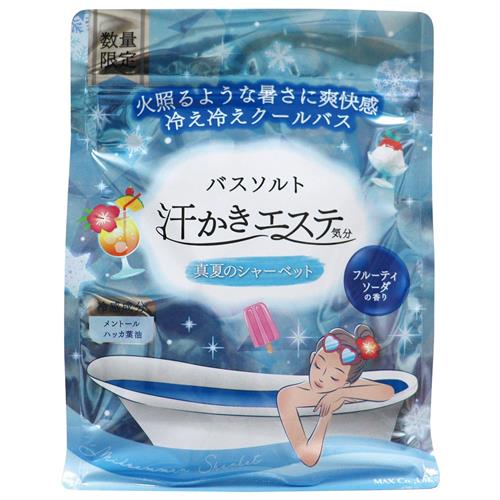 マックス 汗かきエステ気分　真夏のシャーベット　450g　入浴剤
