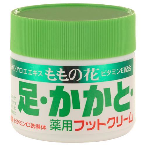 オリヂナル ももの花・薬用フットクリーム　(70g) かかと 足用 荒れ カサつき ヒビ割れ 乾燥