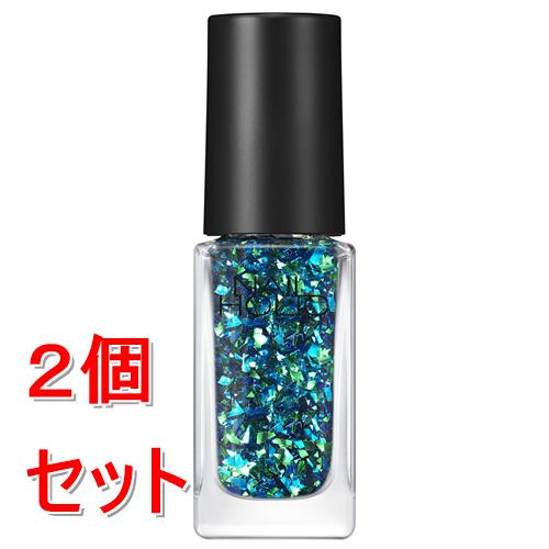 《セット販売》 コーセー ネイルホリック　ラメフレークカラーズ　#044 (5mL)×2個セット　ラメ　速乾仕上げ