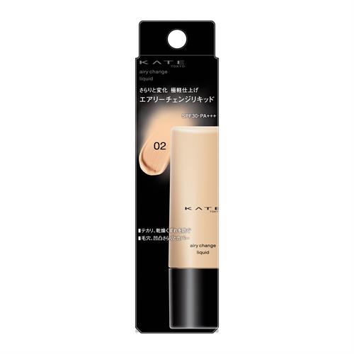 カネボウ　ケイト　エアリーチェンジリキッド　02　KATE カバー 毛穴 高密着