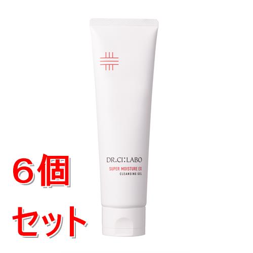 《セット販売》  ドクターシーラボ　クレンジングゲルスーパーモイスチャーEXa　(120g)×6個セット