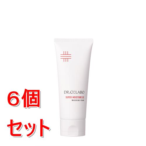 《セット販売》  ドクターシーラボ　ウォッシングフォームスーパーモイスチャーEXa　(100g)×6個セット