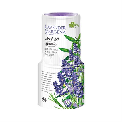 アース製薬 くらしリズム　お部屋のスッキーリ　ラベンダーヴァーベナ　400ML　逆さボトル 消臭芳香剤