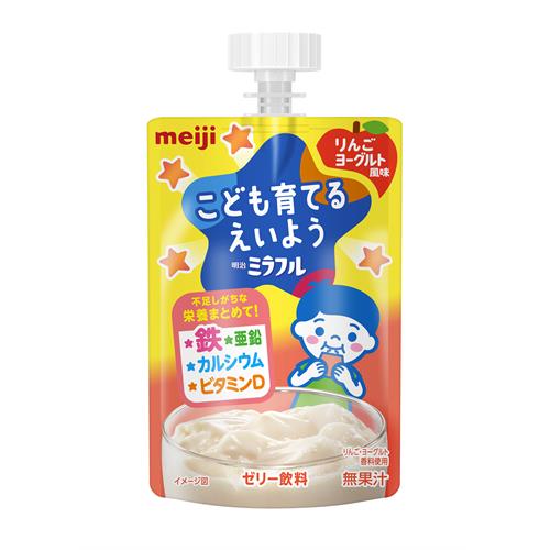 ミラフル 明治ミラフル　ゼリー　りんごヨーグルト風味　100g※軽減税率対象商品