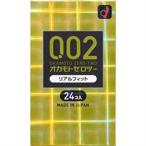 オカモト オカモトゼロツー リアルフィット　(24個)　コンドーム　避妊具