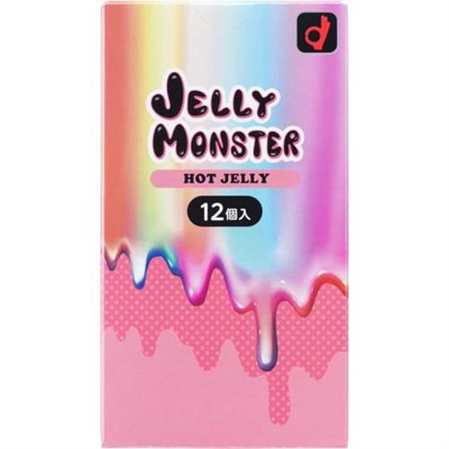 オカモト ゼリーモンスター ホット (12個)　コンドーム　避妊具