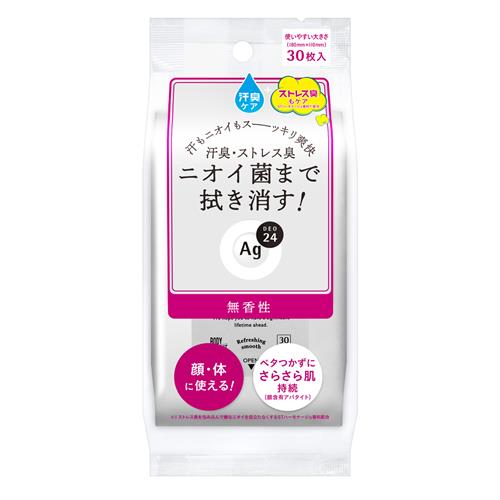 ファイントゥデイ エージー24　クリアシャワーシートn(無香性)　(30枚)　Ag