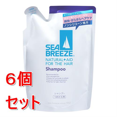《セット販売》 ファイントゥデイ シーブリーズ　シャンプー　f　つめかえ用　400mL×6個セット