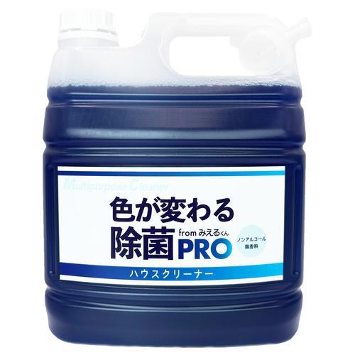 虎変堂 みえるくん色が変わる除菌PRO (4L)