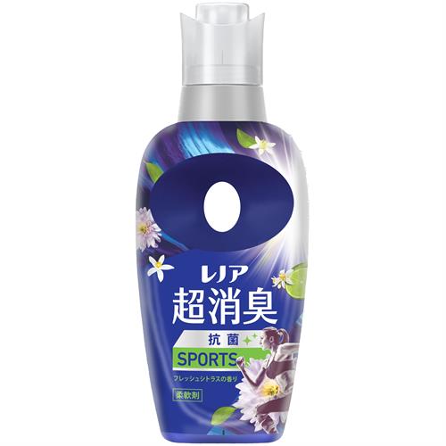 P&G レノア 超消臭 抗菌SPORTS 柔軟剤 フレッシュシトラスの香り 本体 475mL