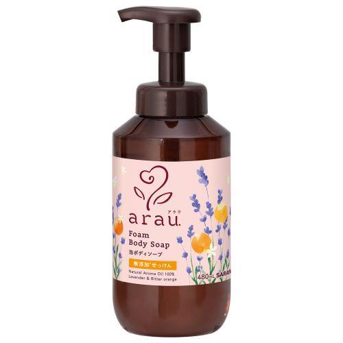 サラヤ アラウ.泡ボディソープ　480ml　arau.