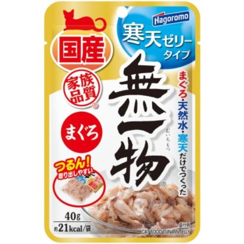 はごろもフーズ 無一物パウチ寒天ゼリータイプまぐろ40g
