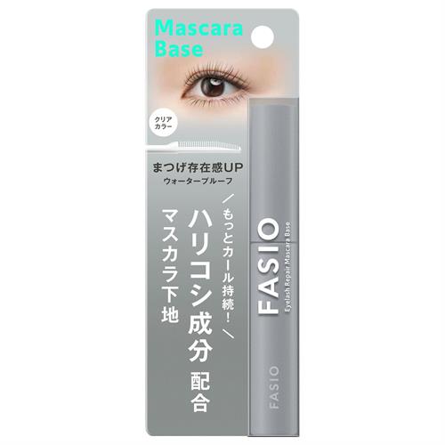コーセー ファシオ ハリコシアップ マスカラ下地 00 クリアカラー ウォータープルーフ