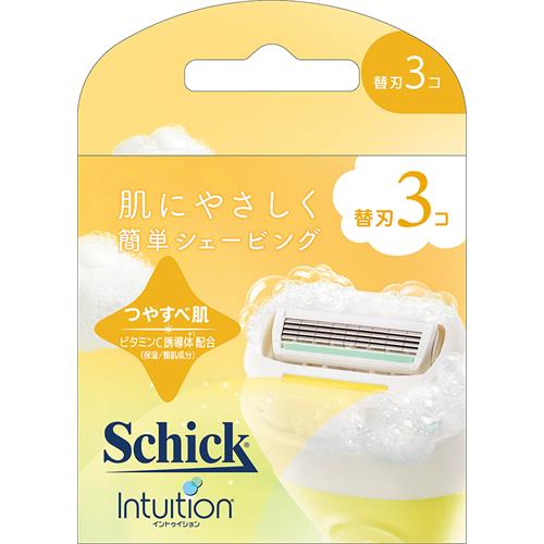 シックジャパン イントゥイション つや肌 替刃 3コ