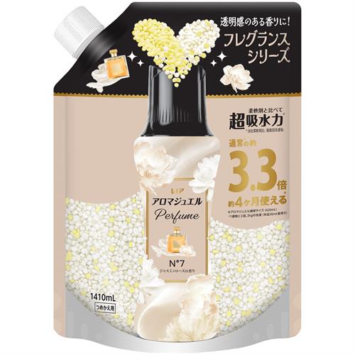 P&G レノアハピネスアロマジュエル　レノアアロマジュエル　ジャスミンローズの香りつめかえ用超特大サイズ　1410mL　詰め替え　詰替え