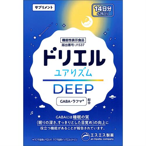 エスエス製薬 ドリエル ユアリズム ディープ 9.07g(216mg×42粒)