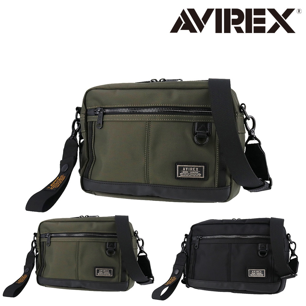 アヴィレックス AVIREX ミニショルダーバッグ ショルダー SOLID ソリッド ax2056 2.カーキ -51x52