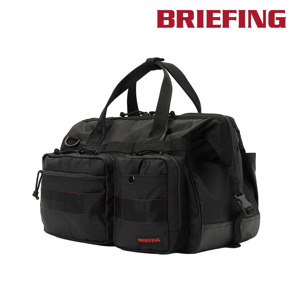ブリーフィング バッグ ボストンバッグ A4対応 PC対応 撥水 大容量 BRIEFING ワイドツールボストン Mサイズ BRA253N07 メンズ レディース 送料無料 誕生日プレゼント ギフト ラッピング無料 正規代理店 ブラック -010