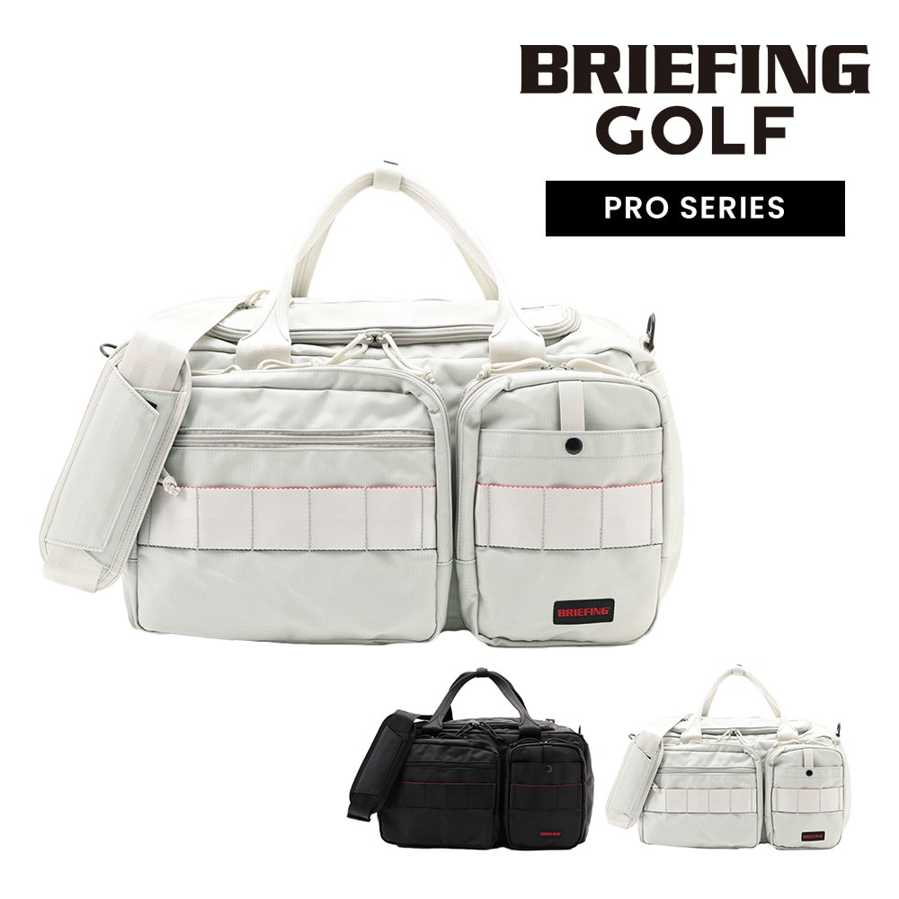 ブリーフィング バッグ 2WAYダッフルバッグ ショルダー ゴルフ BRIEFING ギア クラシッククラブボストンエア B4 A4 BRG203N17 メンズ レディース 斜めがけ 送料無料 誕生日プレゼント ギフト 【正規代理店】 2.シルバー -006