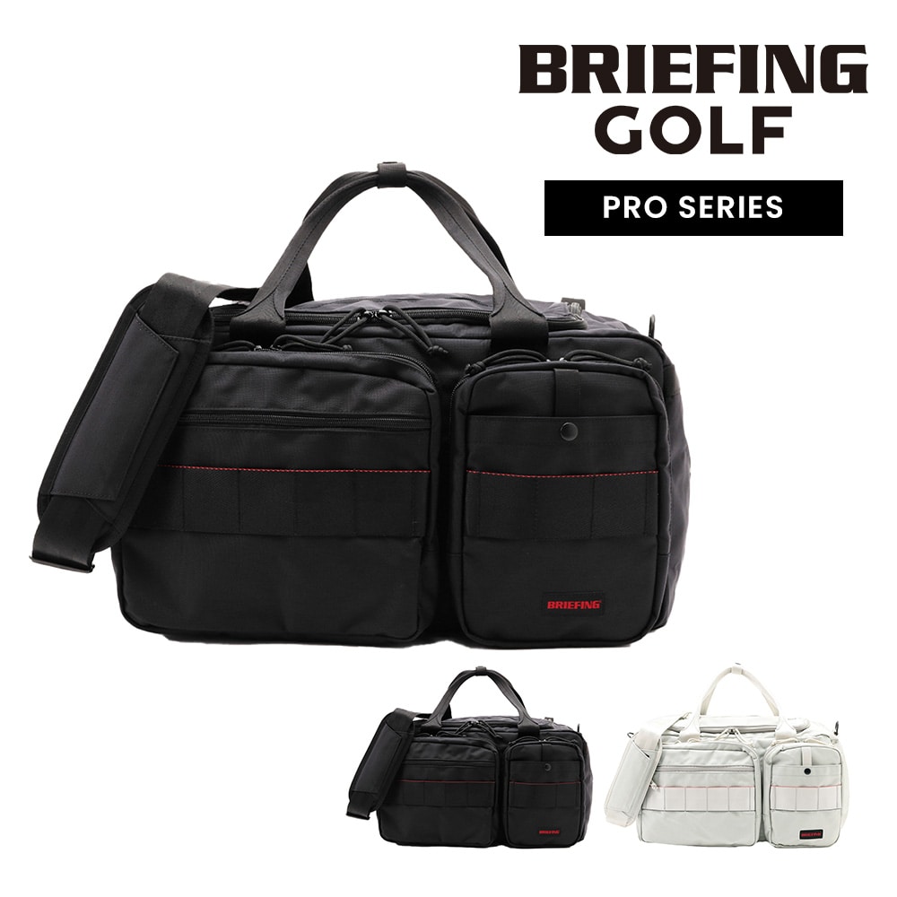 ブリーフィング バッグ 2WAYダッフルバッグ ショルダー ゴルフ BRIEFING ギア クラシッククラブボストンエア B4 A4 BRG203N17 メンズ レディース 斜めがけ 送料無料 誕生日プレゼント ギフト 【正規代理店】 1.ブラック -010