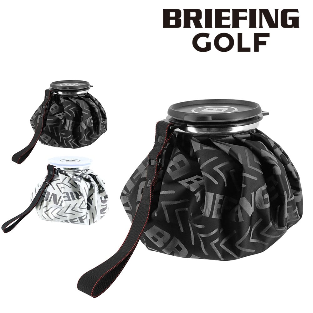ブリーフィング バッグ 氷嚢 氷のう アイスバッグ アイシング 保冷 BRIEFING アクセサリーズ バイアスロゴJQアイスパック BRG251F05 メンズ レディース キッズ ゴルフ 送料無料 誕生日プレゼント ギフト ラッピング無料 【正規代理店】 1.ブラック -010