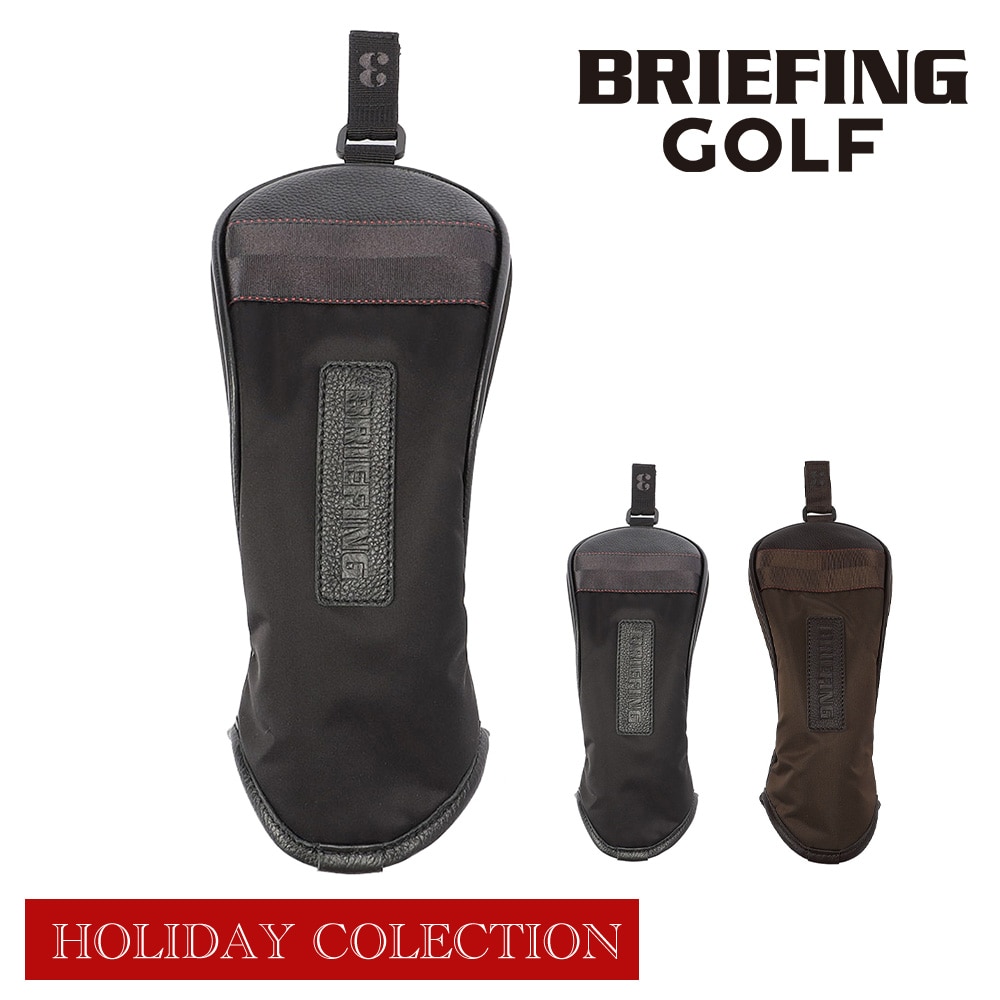 ブリーフィング ゴルフ ヘッドカバー フェアウェイウッド BRIEFING ギア フェアウェイウッドカバー LC ホリデー BRG253G43 メンズ レディース 送料無料 誕生日プレゼント ギフト ラッピング無料 【正規代理店】 1.ブラック -010