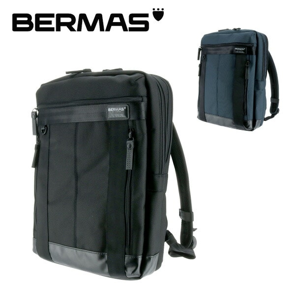 バーマス BERMAS ビジネスリュック リュックサック 【BAUER/バウアー】 [ハンドル付リュックS] 60067 10x10 1.ブラック