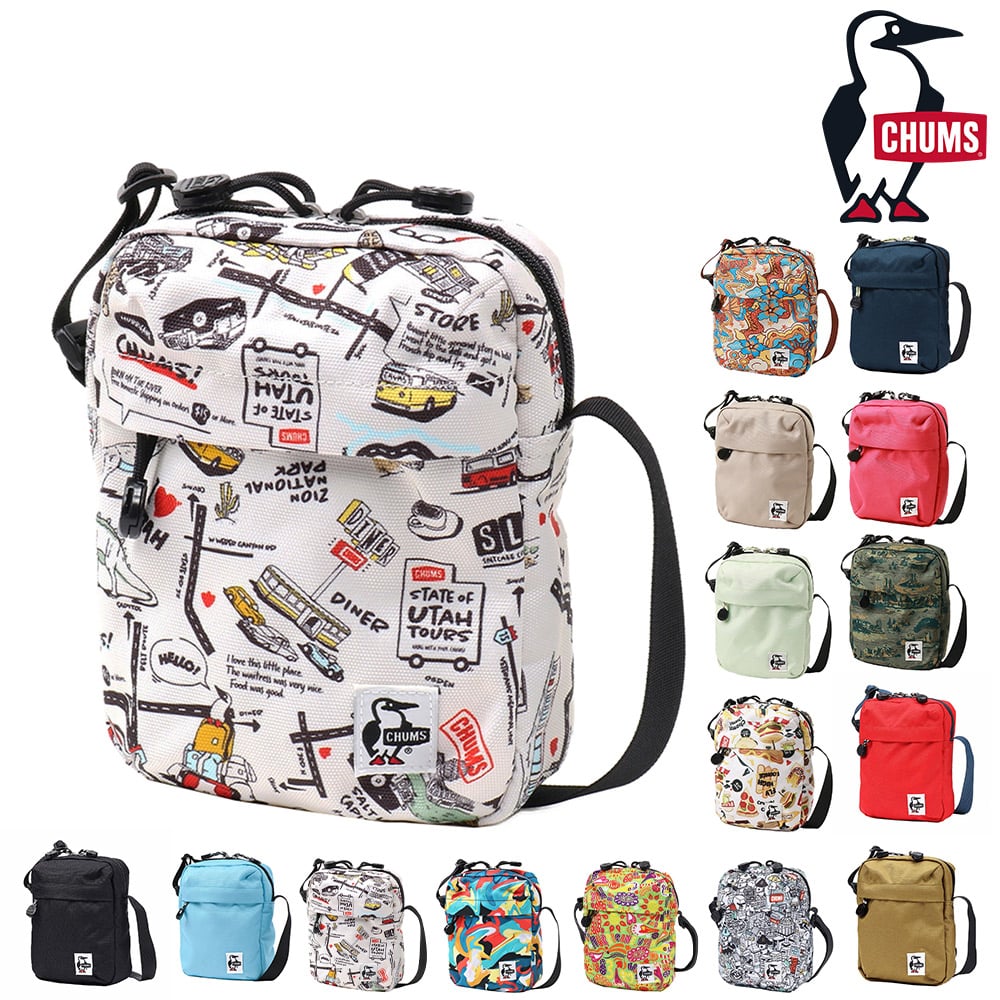 チャムス ショルダーバッグ リサイクルバーティカルミニショルダー CH60-3454 メンズ レディース 誕生日プレゼント 14.トラベル -99x603454z306 bfss25